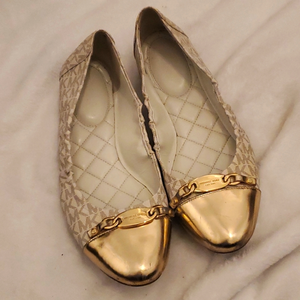 Michael Kors Leather Flats